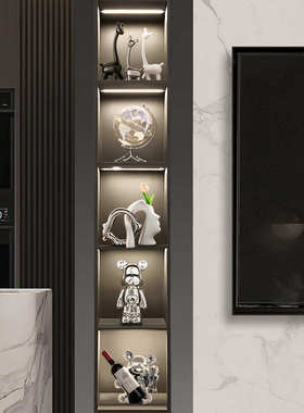 酒柜红酒架摆件轻奢高档客厅家居装饰品电视餐边柜暴力熊玄关摆设