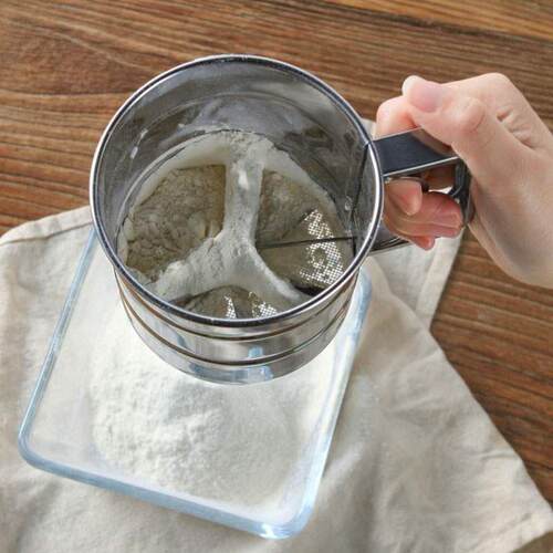 Ultrafine flour sifter hand sieve household sifter