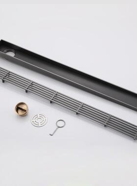 条自形臭漏卫生间1107B长地方形封304不锈钢地防漏防臭