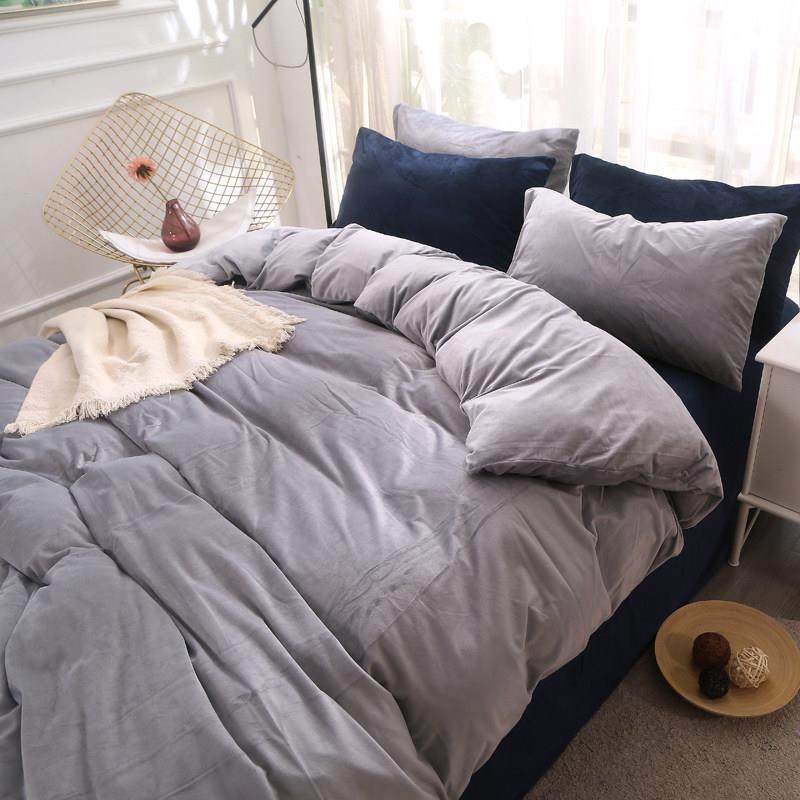 高档定做2定制天鹅绒床上四件套珊瑚绒床笠220x29x302x250x248x2.