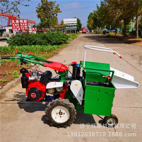 家用玉米收获机柴油192型收获机视频手扶玉米秸秆还田机