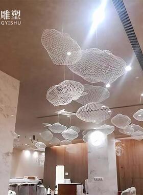 云朵吊饰幼儿园商场店铺天花板空中吊饰吊顶装饰悬挂创意挂件挂饰