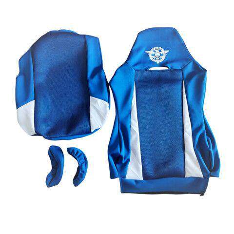 通用电脑拼色加厚弹力阿卡椅套分体扶手网吧电竞椅子套罩保护套