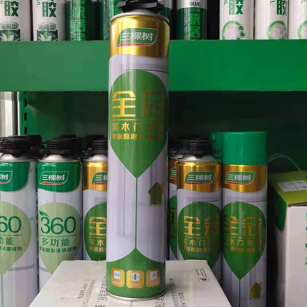 胶发泡安装泡沫填整箱超剂硬批发隔音缝补高硬度洞填充填缝剂门窗