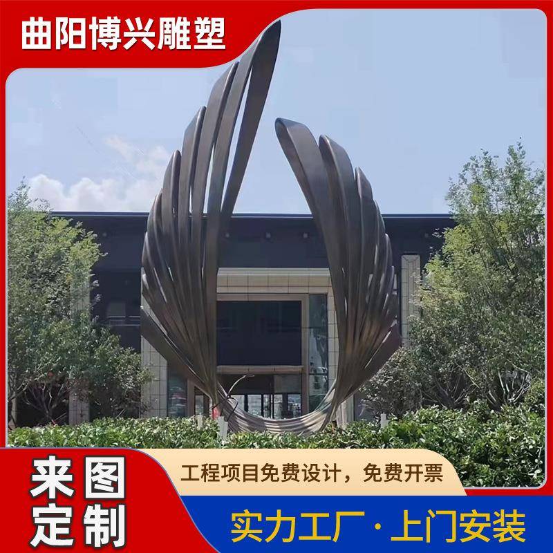 不锈钢抽象跳舞人雕塑双人舞大型不锈钢镜面人物摆件厂家制作