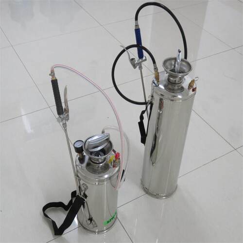 洗消机具SZW-10不锈钢强酸碱洗消器 10升气压式强酸碱洗消器