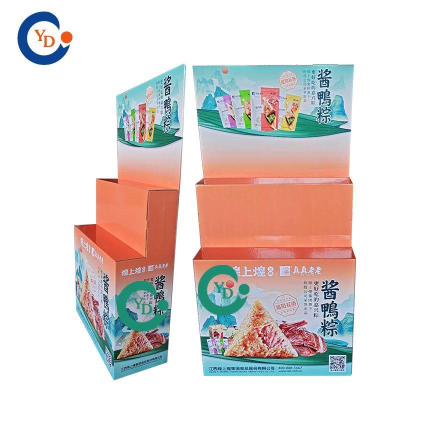 无塑料配件自卡式房808环保纸展示雪芙板促销陈列柜型特产特彩架
