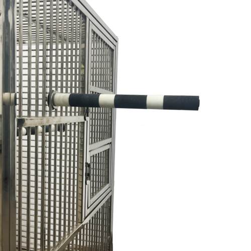 鹦鹉磨爪棒磨砂鸟站杆站棍不锈钢鸟笼专用站架磨甲磨嘴棒鹦鹉用品