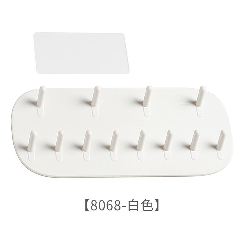 卫生间壁挂首饰收纳耳环耳钉粘钩