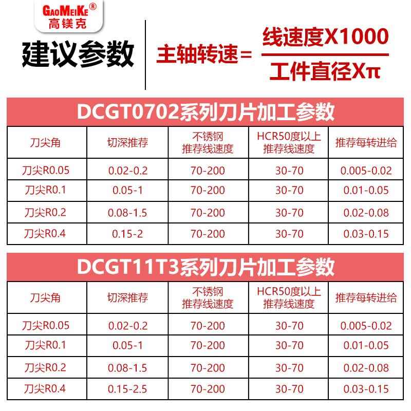 数控菱形55度外圆精车刀