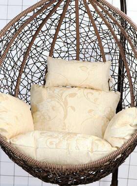 IYR7夏天用吊篮坐垫单人大号可拆洗鸟巢秋千垫子吊椅靠垫藤摇篮椅