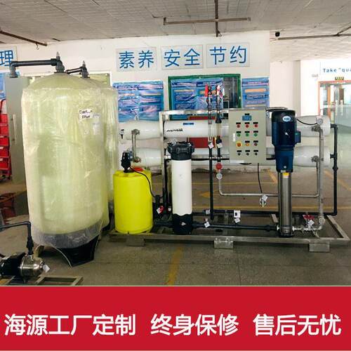 井水苦咸水处理设备RO反渗透除盐设备装置淡水制备机器大型工业用