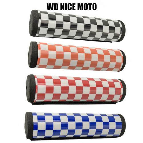 WD NICE MOTO通用摩托车通用圆筒方格护胸棒改装件装备加强杆棒