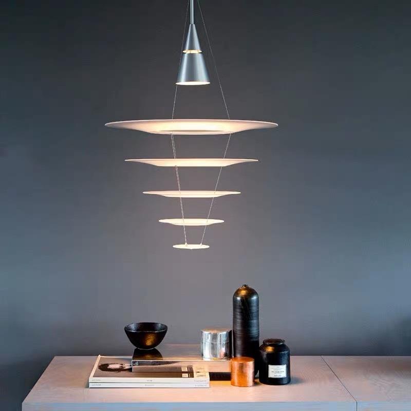丹麦Louis Poulsen Enigma现代简约多层酒店别墅客厅餐厅广东吊灯