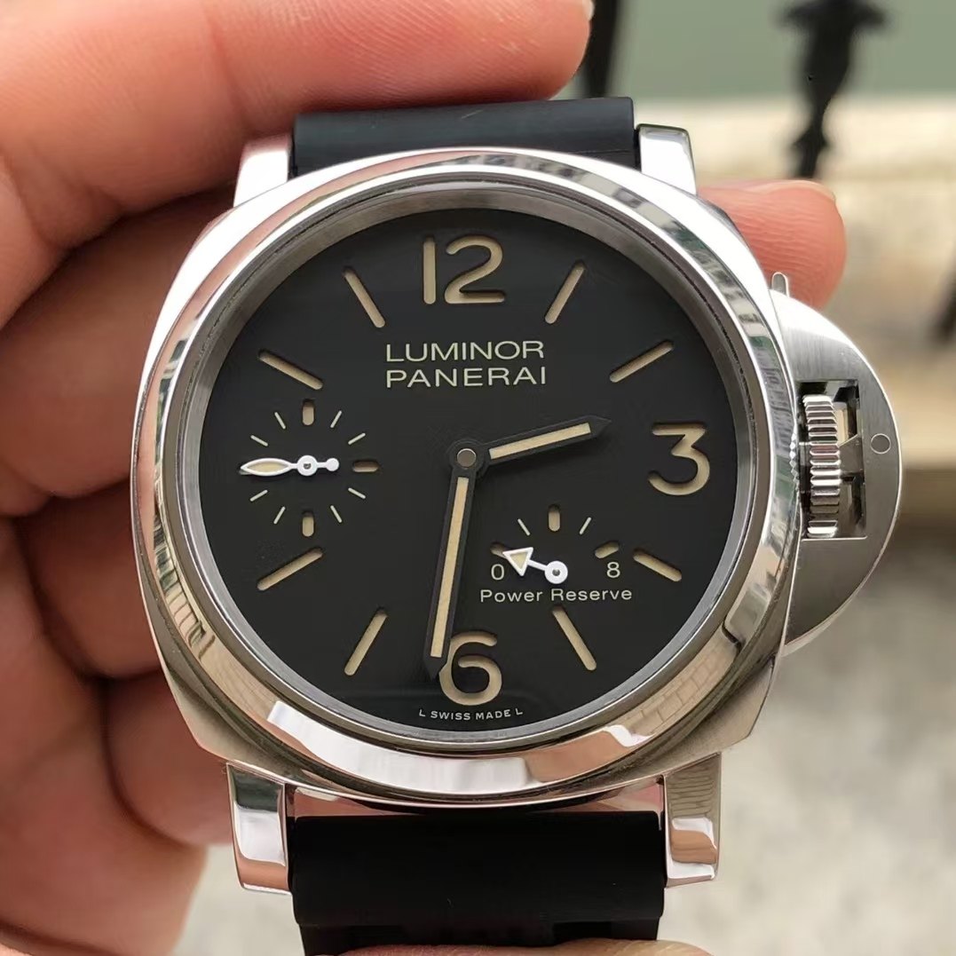 盒证98新44mm沛纳海庐米诺8日链PAM00795手动机械男表夜光正品