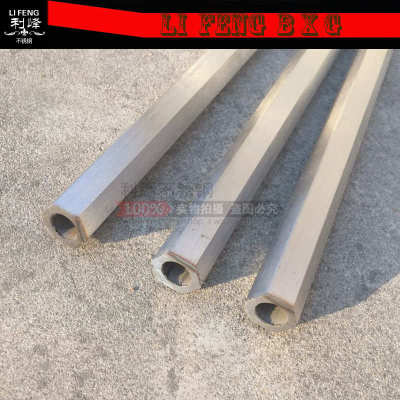不锈钢管子304空心管外六角管外对边22内圆16钢圆管工业管六边管