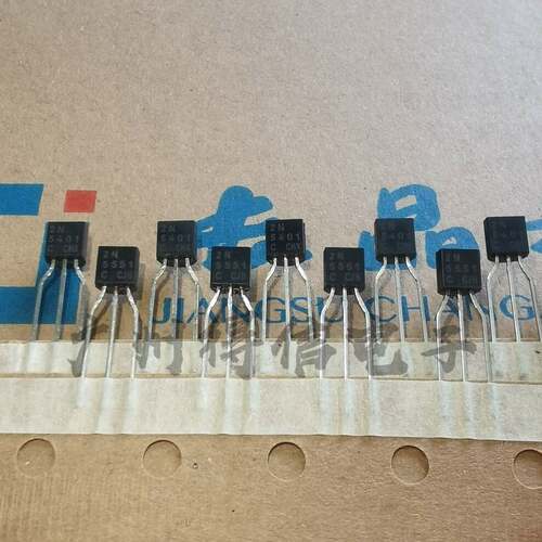 2N5551 2N5401 5551 5401 C档HFE200~300 全新原装CJ铜脚一件50个