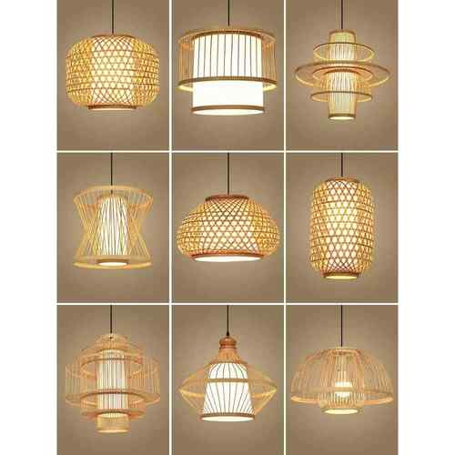 中式竹编灯笼吊灯禅意餐厅饭店火锅店铺装饰灯民宿茶室创意竹艺灯