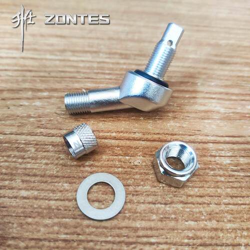 升仕ZT150T-D/M 150X踏板摩托车前后轮胎压传感器气门嘴配件原厂
