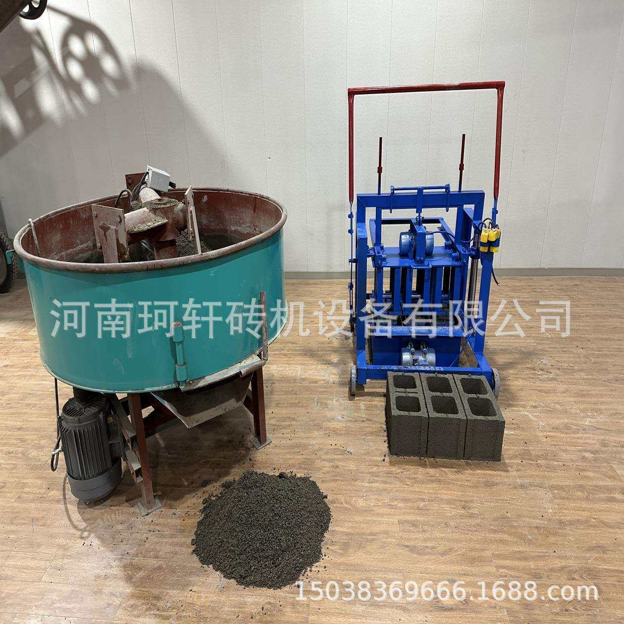 免托板水泥制砖机多用途免烧砌块砖机小型模具可换混凝土砖机厂家