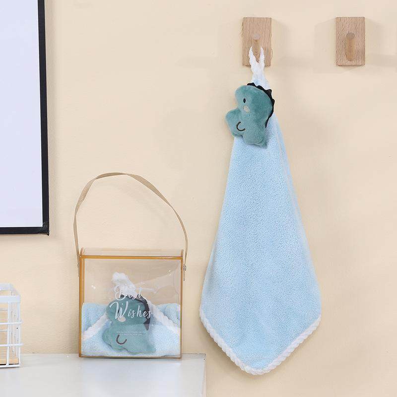 擦手巾挂式珊瑚绒厨房擦手布可爱洗脸小毛巾家用卫生间抺手巾,家庭/个人清洁工具,厨房擦手巾,淘宝优惠券,粉丝福利购,淘宝优惠卷