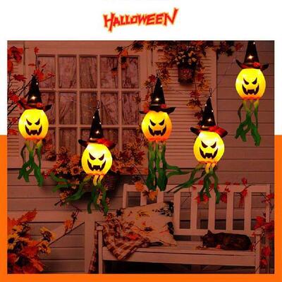 Scary Halloween Indoor Outside Ornaments Hanging Light