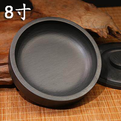 正品歙砚5寸房6寸寸砚台带盖墨海原石文房非四宝砚台端砚罗纹砚文