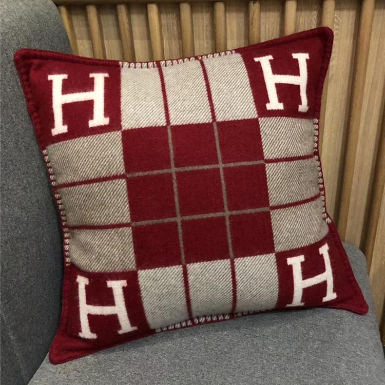 高档H抱枕沙发客厅轻奢靠靠靠背午睡公室护枕腰靠背垫汽办车用腰