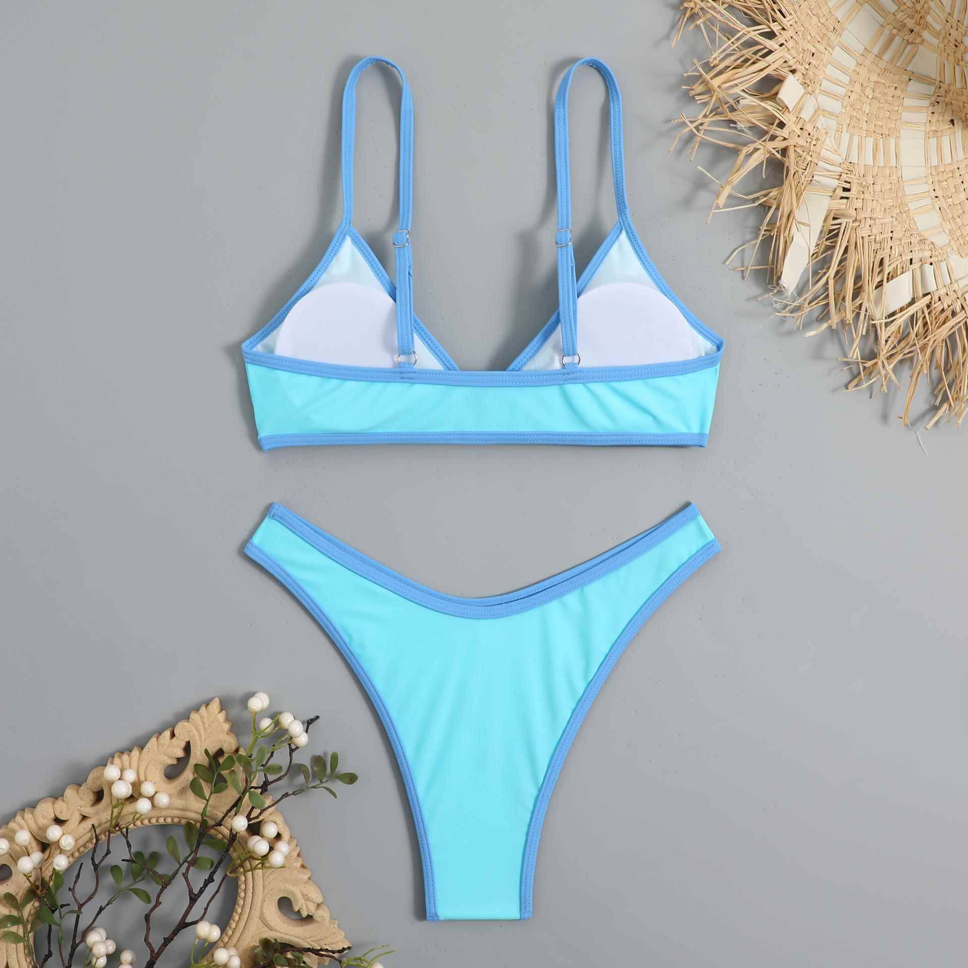 Swimsuit two-piece bikini sexy fashion beach swimming suit