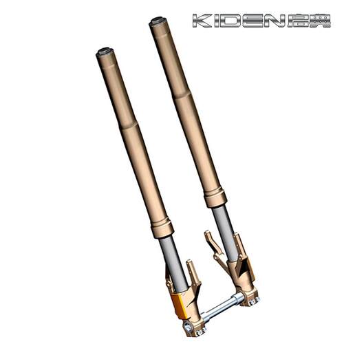 启典 KD150-UU2Z2G1G2 摩托车 前左右减震 前避振器 前叉 前轮轴