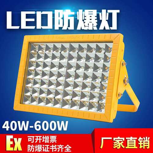 ld投防爆灯加油站泛光100W15光0W200W400W仓库120-22厂e房化工路