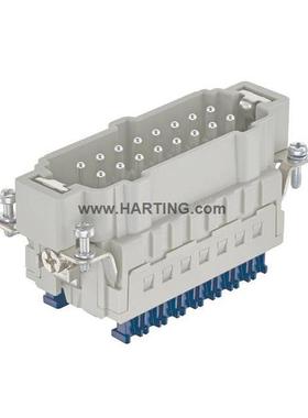 HA6RTING哈丁连接器公09833016264SPL16针芯快速接线1A500V
