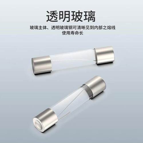 汇君(HUIJUN)玻璃保险丝管家用电器电路保护熔断器F10AL250V保险