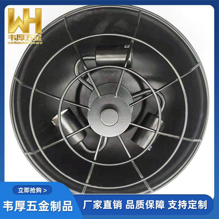 不锈钢风扇灯 餐厅铁叶吊扇灯带灯吊扇 静音电风扇灯铁艺三灯灯罩