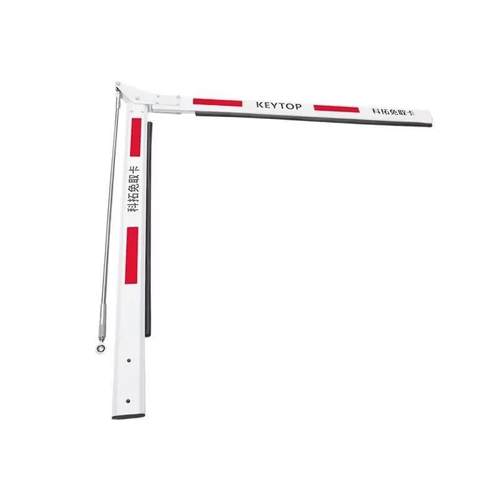 道闸曲臂杆栅栏90度配件红门捷顺折叠八角180栅栏限高杆停车