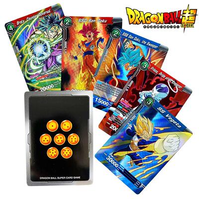 Dragon Ball Cards in English Shiny Son Goku Saiyan Vegeta Tr