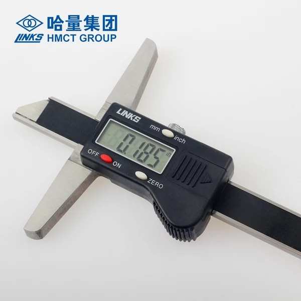 哈量电子数显深度游标卡尺0-200 0-300 0-500 0-1000