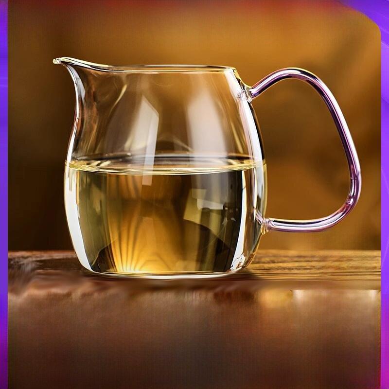 【禾器官方店】禾器泰然茶海公道杯玻璃公道杯大容量分茶器420ml