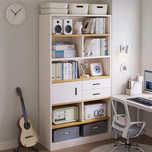 文件柜办公室书柜档案资料柜木质收纳柜子分层隔板储物柜落地靠墙