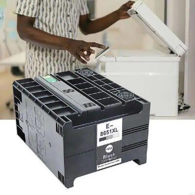 T8651 T8651XL Black Cartridge Replacement For WorkForce