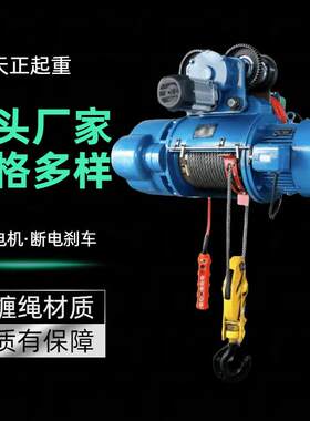 CD1型电动葫芦厂家供应5吨钢丝绳电动葫芦防缠绳设计断电刹车