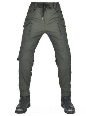 新款VOLER O防摩托车工装骑行透裤 防水防风气松紧高腰机车束脚摔