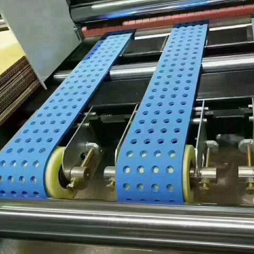 蓝糊盒机裱机专用皮带HB-40N5双HB-40N5热纸接双蓝色工业传面动平