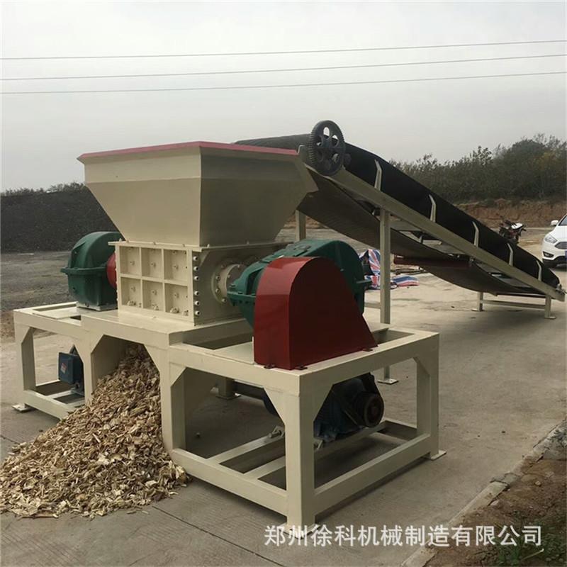 轮胎撕碎生产线 废轮胎回收再生粉碎处理设备 轮胎撕碎机