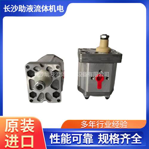 马祖奇双向泵ALP1-R-11-E1铸铝液压齿轮泵挖掘机风扇齿轮式马达