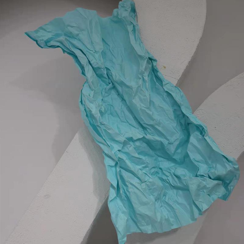 创意婚礼舞台背景折纸高级手揉纸艺手揉纸婚庆现场布置场景装饰
