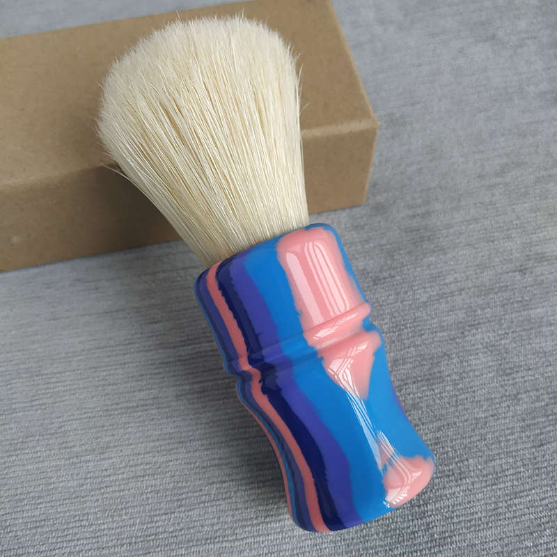 帝诗哎莎男士柔软高弹猪鬃毛剃须刷剃须皂打泡沫刷胡刷