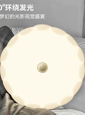 奶油风卧室护眼吸顶灯025新43430款馨浪漫创意个性2主7卧温书房灯