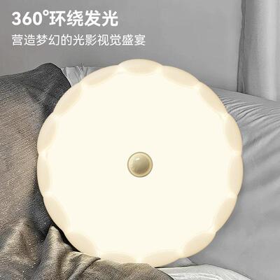 温油风卧室奶护眼吸顶灯025新款馨浪漫创62148意个性主卧2书房灯