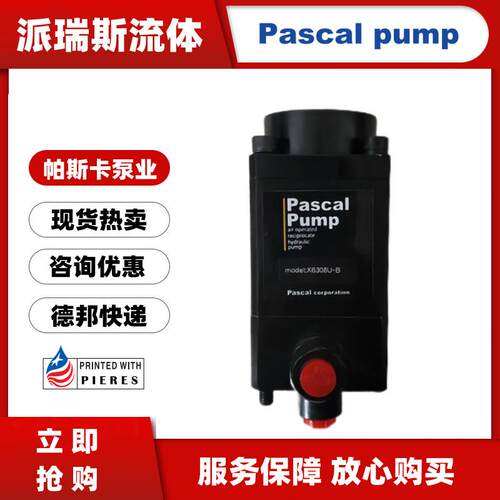 现货PASCAL帕斯卡X6308UG-B气动泵X6308U-B气液增压支撑缸CSU16-L